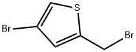 4-BROMO-2-(BROMOMETHYL)THIOPHENE Struktur