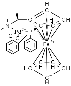 DICHLORO[(S)-N,N-DIMETHYL-1-[(R)-2-(DIPHENYLPHOSPINO)FERROCENYL]ETHYL-AMINE]PALLADIUM(II) price.