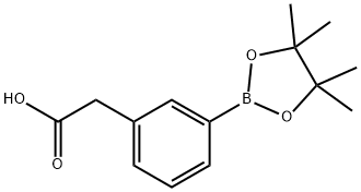 Phenylacetic acid-3-boronic acid pinacol ester Struktur