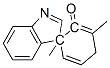 Spiro[2,5-cyclohexadiene-1,3-[3H]indol]-2(1H)-one, 1,3-dimethyl- (9CI) Struktur