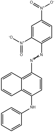 4-[(2,4-dinitrophenyl)azo]-N-phenylnaphthalen-1-amine Structure