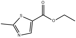 Ethyl 2-methylthiazole-5-carboxylate Struktur