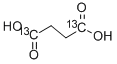 BUTANEDIOIC ACID-1,4-13C2 Struktur