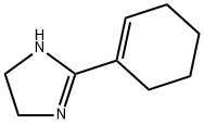 1H-Imidazole,  2-(1-cyclohexen-1-yl)-4,5-dihydro- Struktur