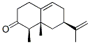 2(1H)-Naphthalenone,3,4,6,7,8,8a-hexahydro-1,8a-dimethyl-7-(1-methylethenyl)-,(1R,7R,8aR)-(9CI) Struktur