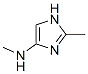 1H-Imidazol-4-amine,  N,2-dimethyl-  (9CI) Struktur