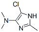 1H-Imidazol-4-amine,  5-chloro-N,N,2-trimethyl- Struktur