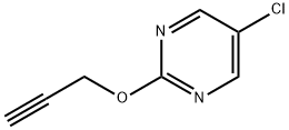 2-propargyloxy-5-chloropyrimidine Struktur