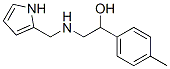 Benzyl alcohol, p-methyl-alpha-[[(pyrrol-2-ylmethyl)amino]methyl]- (8CI) Struktur