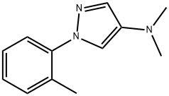 Pyrazole, 4-(dimethylamino)-1-o-tolyl- (8CI) Struktur