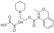 2-Piperidinoethyl o-(ethoxymethyl)carbanilate oxalate (1:1) Struktur