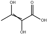 2-Butenoic acid, 2,3-dihydroxy- (9CI) Struktur