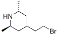 Piperidine, 4-(2-bromoethyl)-2,6-dimethyl-, trans- (8CI) Struktur