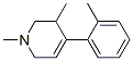 Pyridine, 1,2,3,6-tetrahydro-1,3-dimethyl-4-o-tolyl- (8CI) Struktur