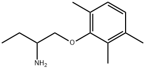 Propylamine, 1-[(2,3,6-trimethylphenoxy)methyl]- (8CI) Struktur