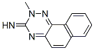 Naphtho[2,1-e]-as-triazine, 2,3-dihydro-3-imino-2-methyl- (8CI) Struktur