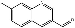 7-Methylquinoline-3-carbaldehyde Struktur