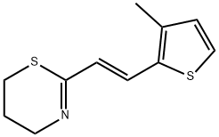 4H-1,3-Thiazine,5,6-dihydro-2-[2-(3-methyl-2-thienyl)vinyl]-,(E)-(8CI) Struktur