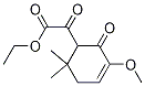 ETHYL 2-(3-METHOXY-6,6-DIMETHYL-2-OXOCYCLOHEX-3-EN-1-YL)-2-OXOACETATE Struktur