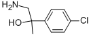 1-AMINO-2-(4-CHLORO-PHENYL)-PROPAN-2-OL Struktur