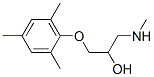 2-Propanol,1-(mesityloxy)-3-(methylamino)-,()-(8CI) Struktur