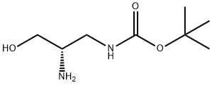 Carbamic acid, [(2S)-2-amino-3-hydroxypropyl]-, 1,1-dimethylethyl ester (9CI) Struktur