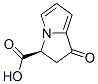 1H-Pyrrolizine-3-carboxylicacid,2,3-dihydro-1-oxo-,(S)-(9CI) Struktur