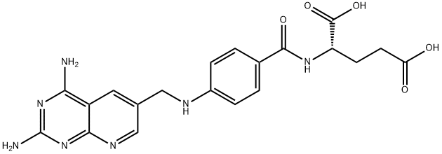 5-deazaaminopterin Struktur