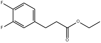 3-(3,4-DIFLUORO-PHENYL)-PROPIONIC ACID ETHYL ESTER Struktur