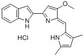 Obatoclax mesilate Struktur