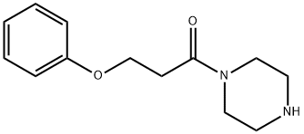 3-PHENOXY-1-PIPERAZIN-1-YL-PROPAN-1-ONE X HCL >98% Struktur