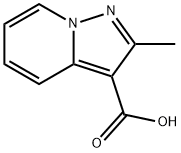 Pyrazolo[1,5-a]pyridine-3-carboxylic acid, 2-Methyl- Struktur