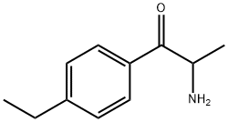 1-Propanone,  2-amino-1-(4-ethylphenyl)- Struktur