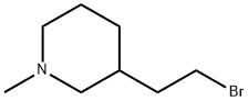 Piperidine, 3-(2-bromoethyl)-1-methyl- (9CI) Struktur