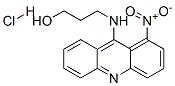 1-Propanol, 3-((1-nitro-9-acridinyl)amino)-, monohydrochloride Struktur