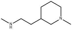 N-Methyl-2-(1-methyl-3-piperidinyl)-1-ethanamine Struktur