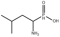 Phosphinic  acid,  P-(1-amino-3-methylbutyl)- Struktur