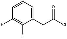 (2,3-Difluorophenyl)acetyl chloride Struktur