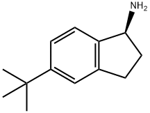 (1S)-5-tert-Butyl-2,3-dihydro-1H-inden-1-amine Struktur