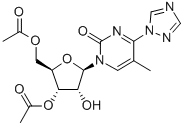 1-(3,5-DI-O-ACETYL-BETA-D-RIBOFURANOSYL)-4-(1,2,4-TRIAZOL-L-YL)-5-METHYLPYRMIDIN-2-ONE