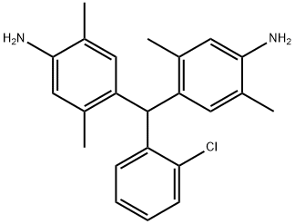 4,4'-(2-chlorobenzylidene)di-2,5-xylidine Struktur