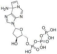 1,N(6)-etheno-2'-deoxyadenosine 5'-triphosphate Struktur