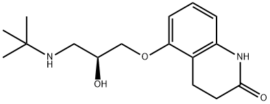 (S)-(-)-Carteolol Struktur