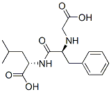 N-carboxymethyl-phenylalanylleucine Struktur