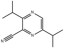 Pyrazinecarbonitrile, 3,6-bis(1-methylethyl)- (9CI) Struktur