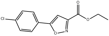 ETHYL 5-(4-CHLOROPHENYL)ISOXAZOLE-3-CARBOXYLATE price.