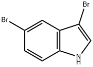 3,5-Dibromoindole Struktur