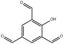 2-HYDROXY-1,3,5-BENZENETRICARBALDEHYDE Struktur