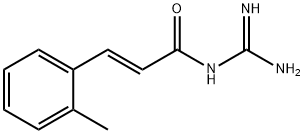 2-Propenamide,N-(aminoiminomethyl)-3-(2-methylphenyl)-,(2E)-(9CI) Struktur