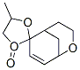 Spiro[1,3-dioxolane-2,6-[2]oxabicyclo[3.3.1]non[7]en]-3-one, 5-methyl- (9CI) Struktur